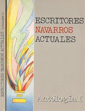 Imagen del vendedor de ESCRITORES NAVARROS ACTUALES. 2 vols. 1. Pablo Antoana. ngel Urrutia. Jess Maulen. Iaki Desormais. Ramn Irigoyen. Miguel d Ors. Miguel Snchez Ostiz. Jess Ferrero. 2. Vctor Manuel Arbeloa. Pedro Mara Lozano. Charo Fuentes. Jos Javier Alfaro. Patxi Zabaleta. Emilio Echavarren. Iaki Zabaleta. Fernando-Luis Chivite / Santiago Beruete. Patziku Perurena. a la venta por angeles sancha libros