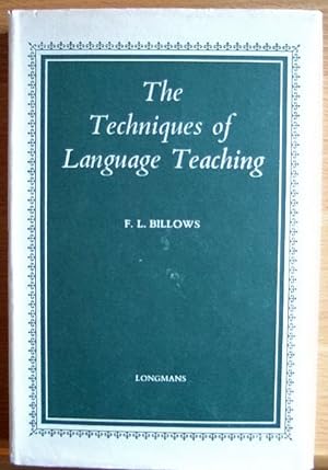 The Techniques of Language Teaching