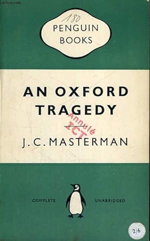Seller image for AN OXFORD TRAGEDY for sale by Le-Livre