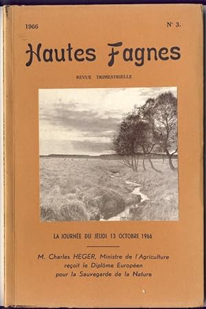 Hautes Fagnes. Revue trimestrielle. 32-me année. N°3, 1966.