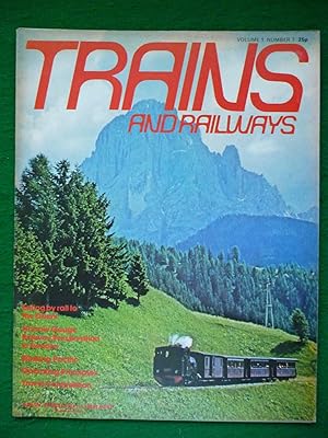 Imagen del vendedor de Trains And Railways Magazine Volume 1 Number 7 a la venta por Shelley's Books