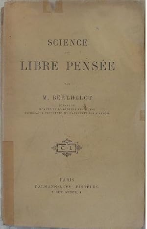 Science et libre pensée.