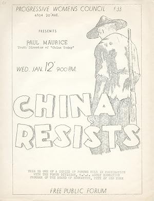 China Resists. Progressive Womens Council #33