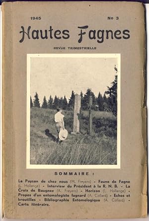 Hautes Fagnes. Revue trimestrielle. N° 3, 1945.