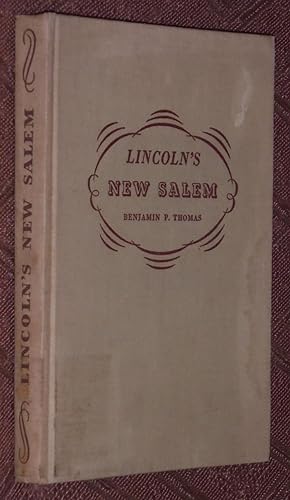 Image du vendeur pour Lincoln's New Salem mis en vente par Pensees Bookshop