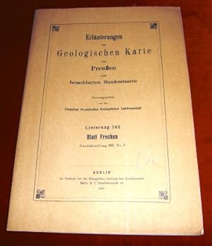 Erläuterungen Zur Geologischen Karte Von Preußen Und Benachbarten Bundesstaaten, Lieferung 142, B...