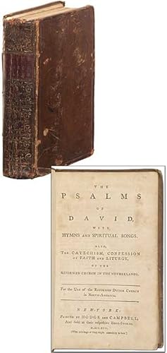 Bild des Verkufers fr The Psalms of David, with Hymns and Spiritual Songs. Also, the Catechism, Confession of Faith and Liturgy, of the Reformed Church of the Netherlands. For the Use of the Reformed Dutch Church in North-America zum Verkauf von Between the Covers-Rare Books, Inc. ABAA