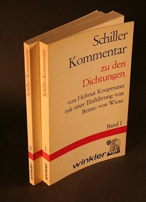 Immagine del venditore per Schiller-Kommentar. Mit einer Einfhrung von Benno von Wiese venduto da Steven Wolfe Books