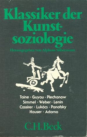 Seller image for Klassiker der Kunstsoziologie. for sale by Steven Wolfe Books