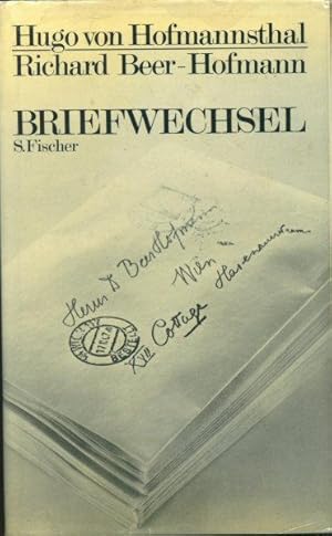 Imagen del vendedor de Briefwechsel Hugo von Hofmannsthal Richard Beer-Hofmann. Hrsg. von Eugene Weber a la venta por Steven Wolfe Books