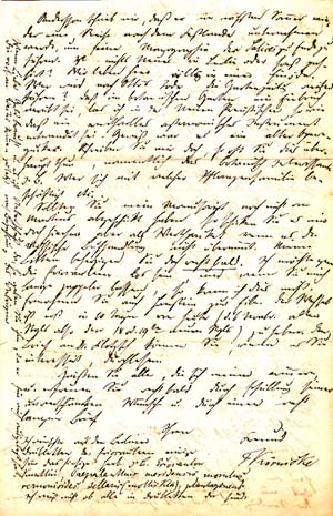 Two autograph letters signed; "F. Körnicke," to Christian August Friedrich Garcke, November 18, 1...