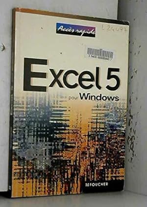 Bild des Verkufers fr Excel 5 Pour Windows zum Verkauf von JLG_livres anciens et modernes