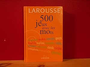 Bild des Verkufers fr Larousse 500 jeux avec les mots zum Verkauf von La Bouquinerie  Dd