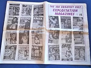 Bild des Verkufers fr The 100 Greatest Cult Exploitation Magazines 1950-1965: 275 Pix! (1987) zum Verkauf von Bloomsbury Books