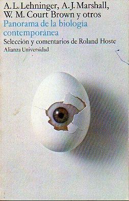 Immagine del venditore per PANORAMA DE LA BIOLOGIA CONTEMPORNEA. Seleccin y comentarios de Roland Hoste. Trad. Carlos Castrodeza. venduto da angeles sancha libros