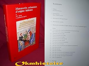 Manuscrits enluminés d'origine italienne ------------ Tome 3 : XIVe siècle , Volume 1, Lombardie-...