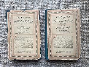 THE LETTERS OF SIR WALTER RALEIGH 1879-1922 2 Vol Set. Illustrated
