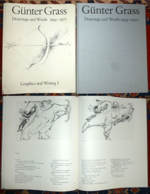 Bild des Verkufers fr Gnter Grass. Drawings and Words 1954 - 1977. Graphics and Writing I. zum Verkauf von Antiquariat Clement