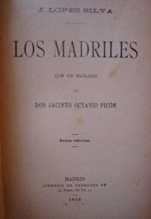 Bild des Verkufers fr LOS MADRILES zum Verkauf von Librera Torren de Rueda