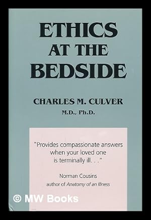 Imagen del vendedor de Ethics At the Bedside a la venta por MW Books