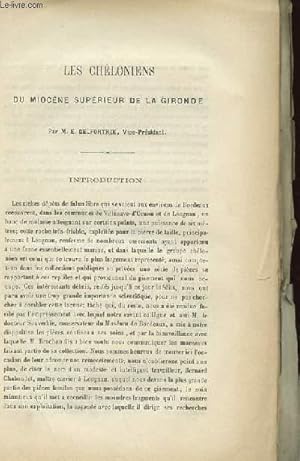 Seller image for ACTES DE LA SOCIETE LINNEENNE DE BORDEAUX TOME XXVII - LES CHELONIENS DU MIOCENE SUPERIEUR DE LA GIRONDE for sale by Le-Livre