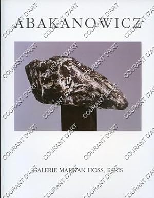 ABAKANOWICZ. SCULPTURES ET DESSINS. 01/02/1996-30/03/1996, BILINGUE Français-ANGLAIS. (Weight= 20...