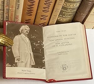 Bild des Verkufers fr Aventuras de Tom Sawyer. Tom Sawyer, detective. Tom Sawyer en el extranjero. zum Verkauf von LIBRERA DEL PRADO
