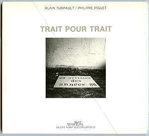 Trait pour trait. 40 artistes des années 80.