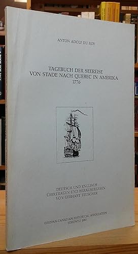 Tagebuch der Seereise von Stade nach Quebec in Amerika, 1776