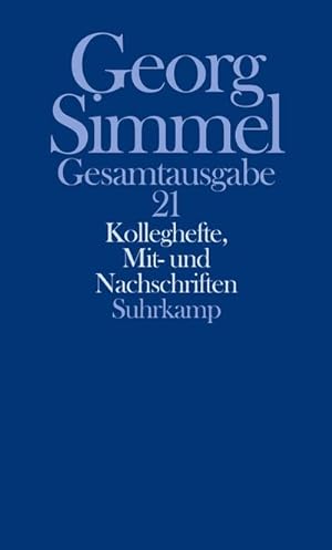 Seller image for Gesamtausgabe Kolleghefte, Mit- und Nachschriften for sale by Rheinberg-Buch Andreas Meier eK
