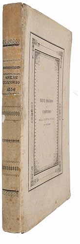 Seller image for Breve Discorso sella Instituzione di un Principe e Compendio della Scienza civile di Francesco Piccolomini. Com Otto Lettere e Nove Disegne delle Macchie Solari di Galileo Galilei, pubblicata la prima volta [first printing of eight letters by Galilei . - [8 LETTERS BY GALILEI PUBLISHED FOR THE FIRST TIME] for sale by Lynge & Sn ILAB-ABF