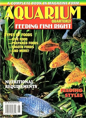Seller image for Aquarium Quarterly : Feeding Fish Right for sale by Book Booth