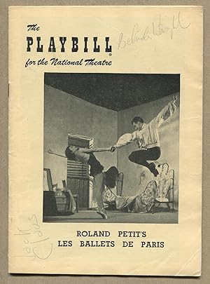 Immagine del venditore per [Playbill]: Roland Petit's Les Ballets De Paris venduto da Between the Covers-Rare Books, Inc. ABAA