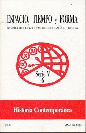 Imagen del vendedor de ESPACIO, TIEMPO Y FORMA. Cont.: Jos Carlos Mainer: "Vida poltica y vida literaria: inventario de 1902-1931"; Jordi Cassasa: "Los intelectuales catalanes y el catalanismo"; Paul Aubert: "Elitismo y Antiintelectualismo en la Espaa del primer tercio del siglo XX; Fernando Rosas: "La crisis del liberalismo y los orgenes del Autoritarismo moderno". a la venta por angeles sancha libros