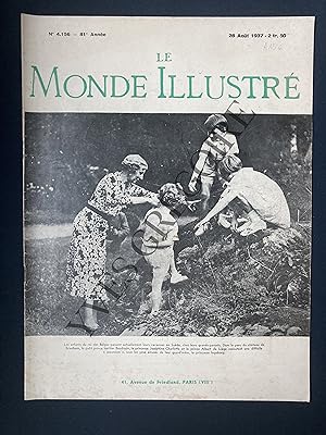 LE MONDE ILLUSTRE-N°4156-28 AOUT 1937
