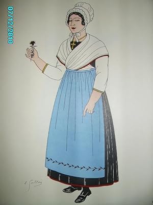Immagine del venditore per LORRAINE,METZ,GRAVURE:COSTUMES DES PROVINCES FRANCAISES(XVIIIe-XIXe) venduto da Bibliofolie