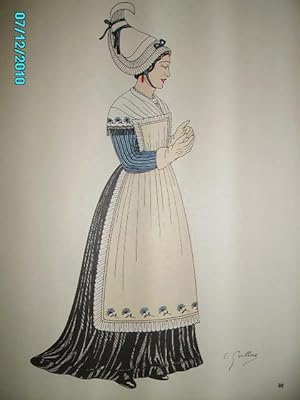 Immagine del venditore per NORMANDIE,ARGENTAN,GRAVURE:COSTUMES DES PROVINCES FRANCAISES(XVIIIe-XIXe) venduto da Bibliofolie