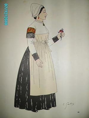 Immagine del venditore per POITOU,GRAVURE:COSTUMES DES PROVINCES FRANCAISES(XVIIIe-XIXe) venduto da Bibliofolie