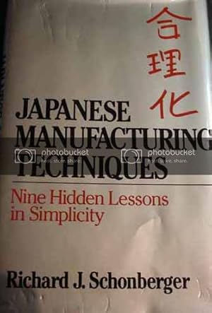 Immagine del venditore per Japanese Manufacturing Techniques; Nine Hidden Lessons in Simplicity venduto da Hammonds Antiques & Books