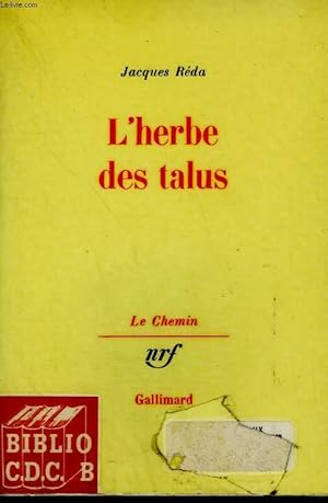 Image du vendeur pour L'HERBE DES TALUS. mis en vente par Le-Livre
