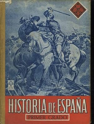 Imagen del vendedor de HISTORIA DE ESPANA, PRIMER GRADO a la venta por Le-Livre