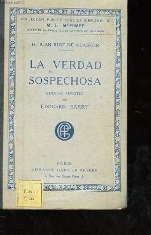 Seller image for LA VERDAD SOSPECHOSA COMEDIE EN 3 ACTES for sale by Le-Livre