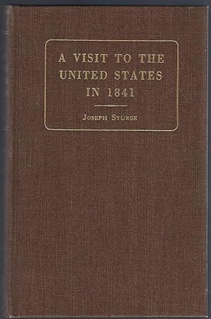 Image du vendeur pour A Visit to the United States in 1841 mis en vente par Michael Moons Bookshop, PBFA