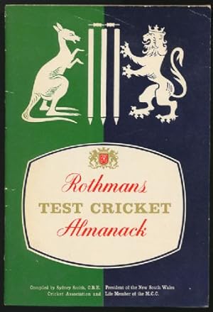 Seller image for Rothmans Test Cricket Almanack for sale by Sapience Bookstore