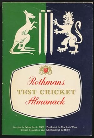 Rothmans Test Cricket Almanack