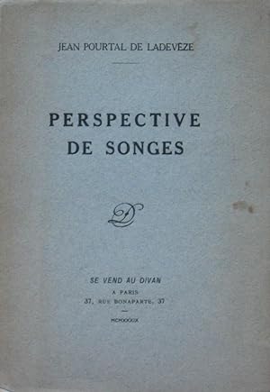Bild des Verkufers fr Perspective De Songes zum Verkauf von Bouquinerie L'Ivre Livre