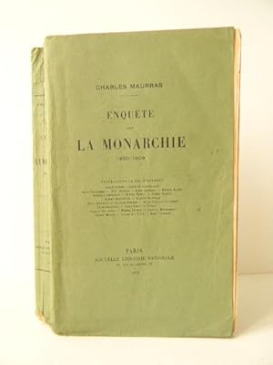 ENQUETE SUR LA MONARCHIE. 1900 1909.