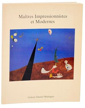 Image du vendeur pour Maitres Impressionnistes et Modernes mis en vente par Jeff Hirsch Books, ABAA