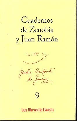 Imagen del vendedor de CUADERNOS DE ZENOBIA Y JUAN RAMON. N. 9. a la venta por Librera Javier Fernndez