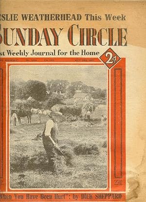 Immagine del venditore per Sunday Circle - July 24th 1937 Best Weekly Journal for the Home venduto da Peakirk Books, Heather Lawrence PBFA